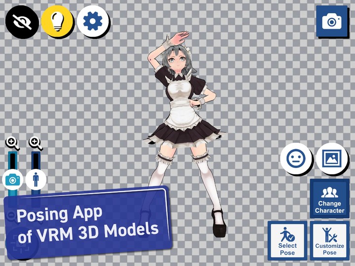 VRM Posing Mobile screenshot image 8_funmod.online