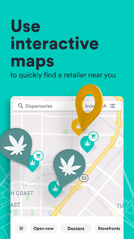 Weedmaps: Find Weed & Delivery screenshot image 1_funmod.online