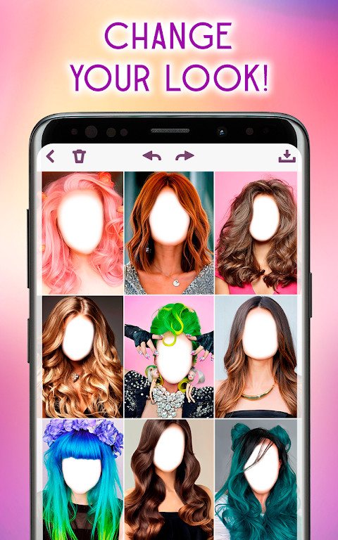 Hairstyles Photo Editor screenshot image 4_funmod.online