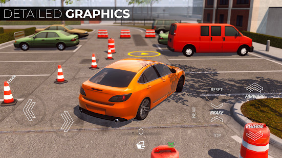 Backyard Parking Stage Two(Unlock the vehicle) screenshot image 1_funmod.online