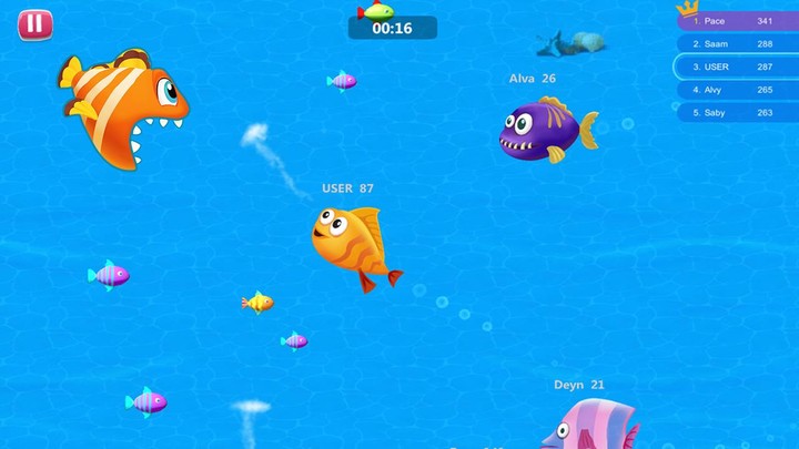 Fish.IO : Eat and Survive screenshot image 2_funmod.online