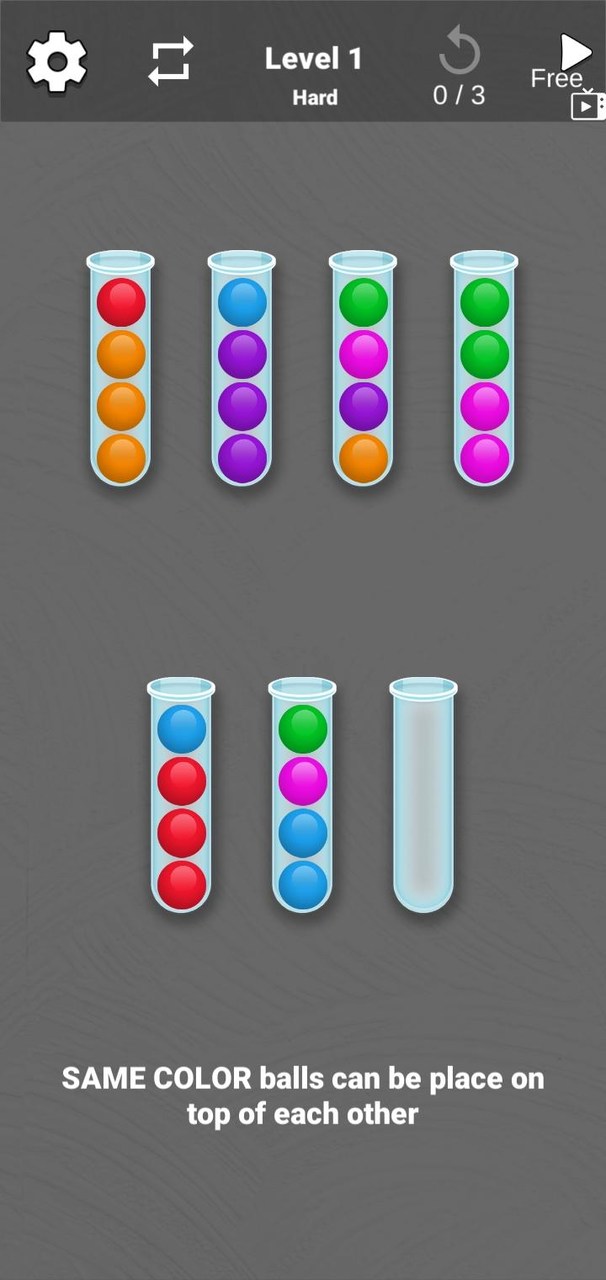 Sort Colored Balls - Ball Sort screenshot image 10_funmod.online