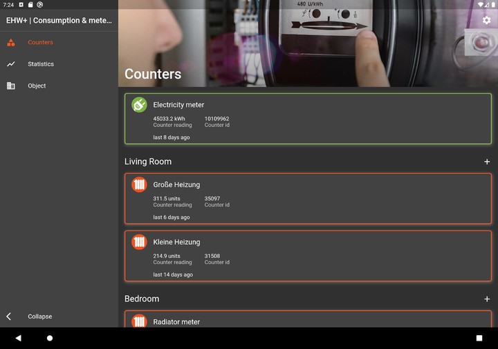 EHW+ | Consumption & readings screenshot image 1_funmod.online