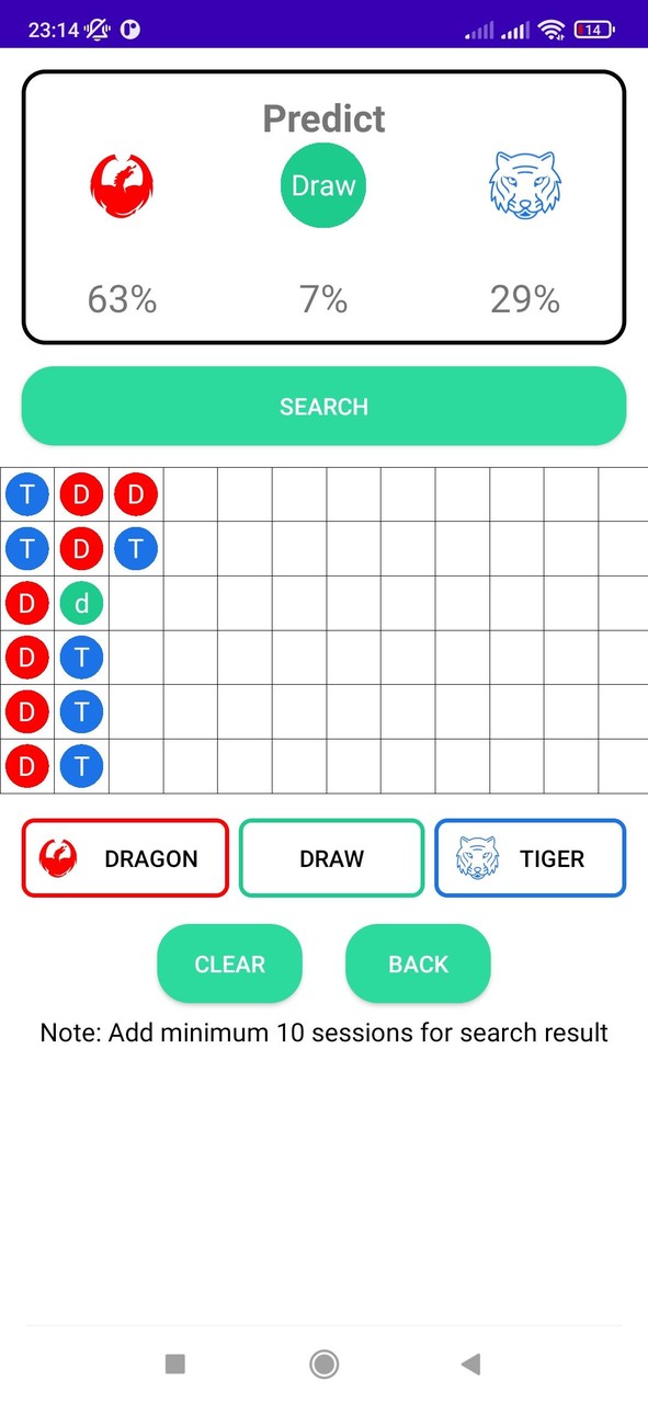 Dragon Tiger Predict Tool screenshot image 2_funmod.online