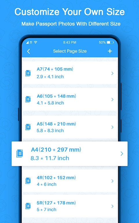 Passport Size Photo Maker - Passport Photo Creator screenshot image 1_funmod.online