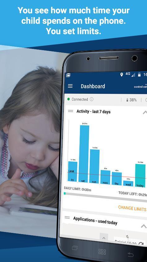 Parental Control CALMEAN kids screenshot image 1_funmod.online