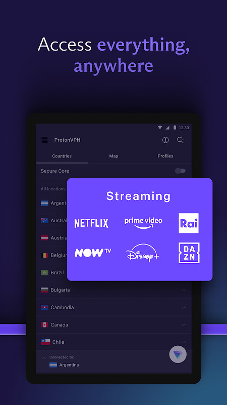 Proton VPN: Private, Secure screenshot image 10_funmod.online