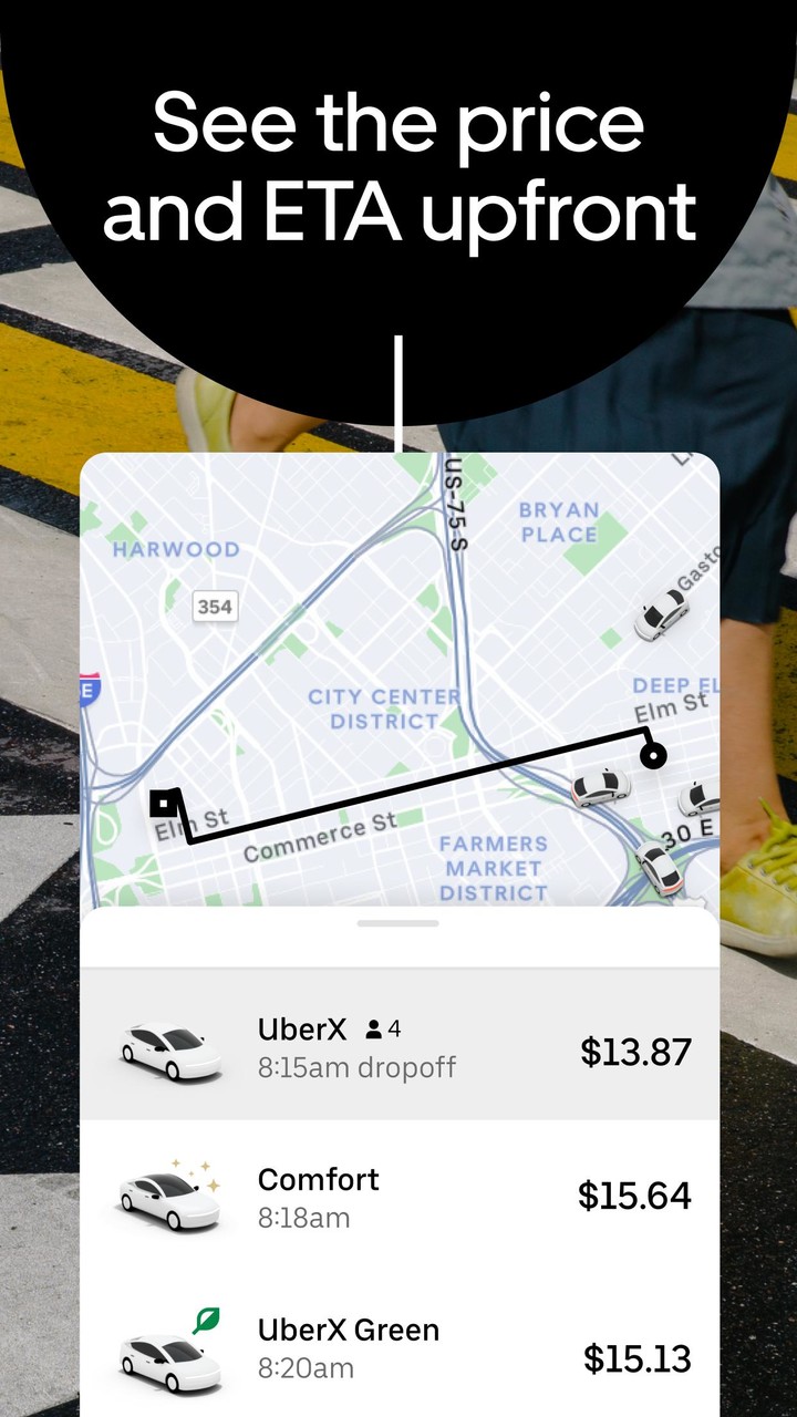 Uber - Request a ride screenshot image 4_funmod.online