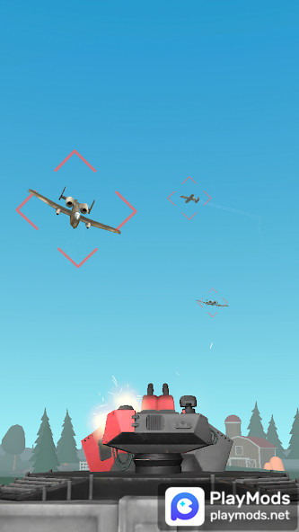 Air Defense: Airplane Shooting<span>(Unlimited Resources)</span> screenshot image 1_funmod.online