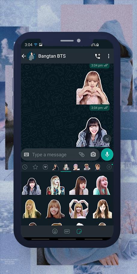 Lisa Blackpink WASticker screenshot image 16_funmod.online
