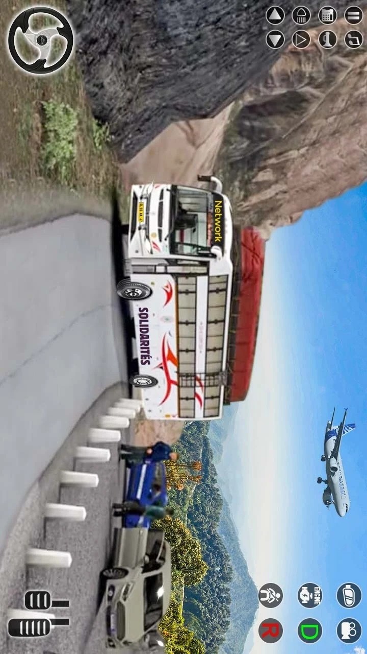 Coach Bus Driving Simulator 3d(No Ads) screenshot image 3_funmod.online