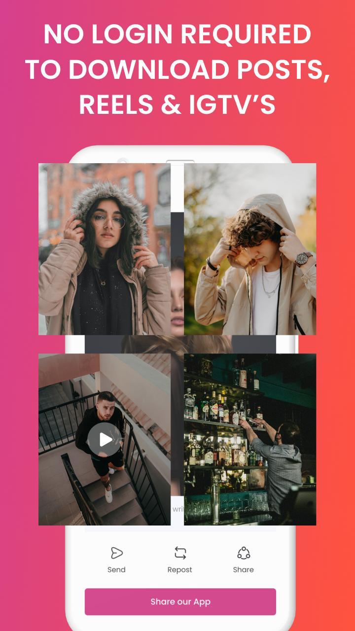 Video Downloader for Instagram screenshot image 3_funmod.online