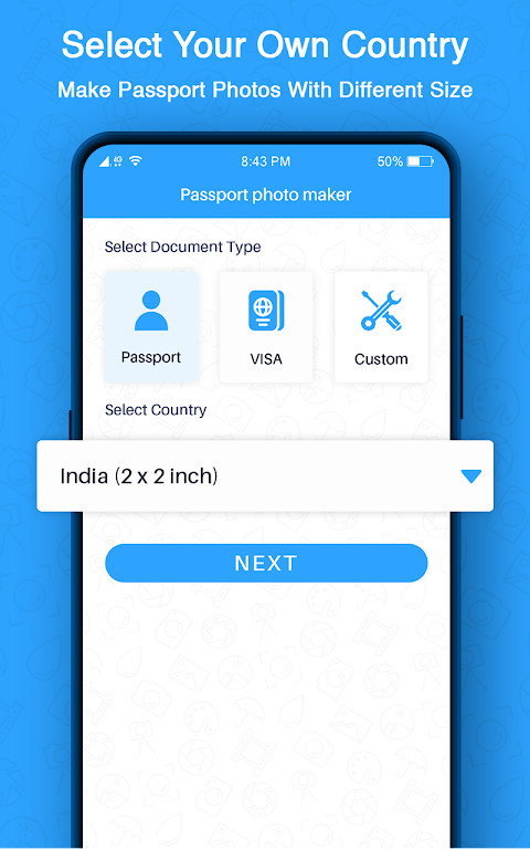 Passport Size Photo Maker - Passport Photo Creator screenshot image 11_funmod.online