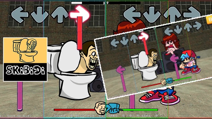 Fnf Skibi Toilet Game screenshot image 1_funmod.online