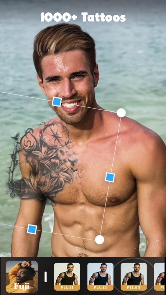 Beardify AI: Hairstyle, Tattoo screenshot image 4_funmod.online