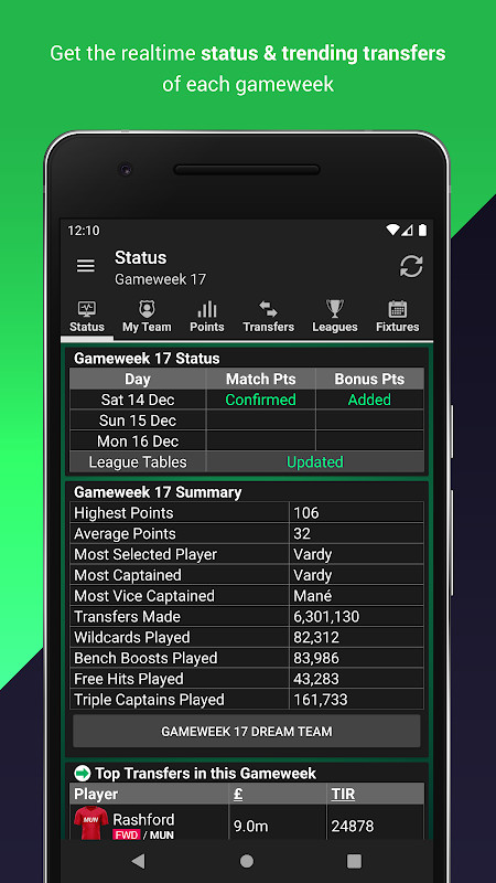Fantasy Football Manager (FPL) screenshot image 5_funmod.online
