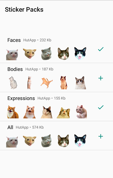 Cat Stickers for WhatsApp screenshot image 3_funmod.online