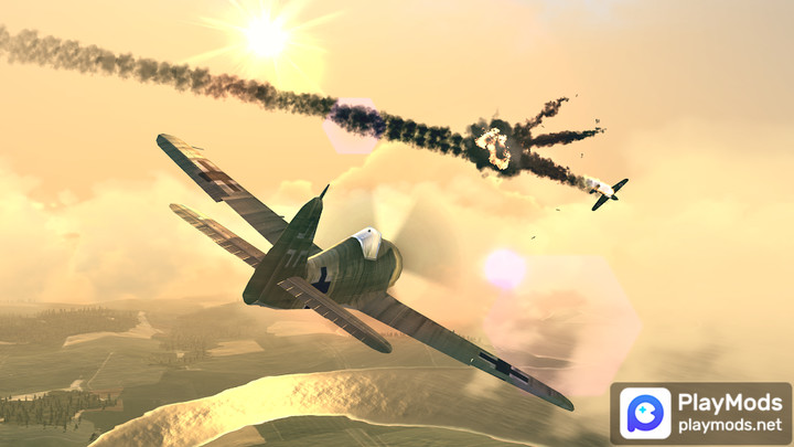 Warplanes: WW2 Dogfight<span>(Unlimited Money)</span> screenshot image 2_funmod.online