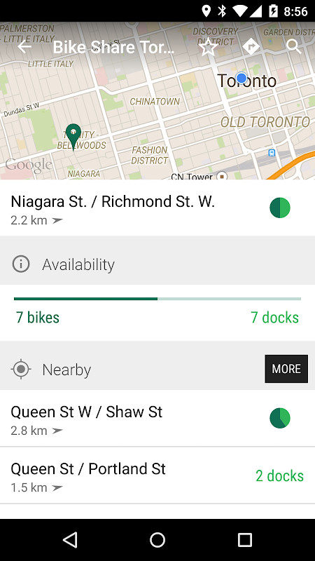 Bike Share Toronto - MonTransit screenshot image 1_funmod.online
