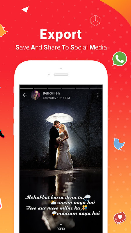 Lyrical.ly Video Status Maker screenshot image 14_funmod.online