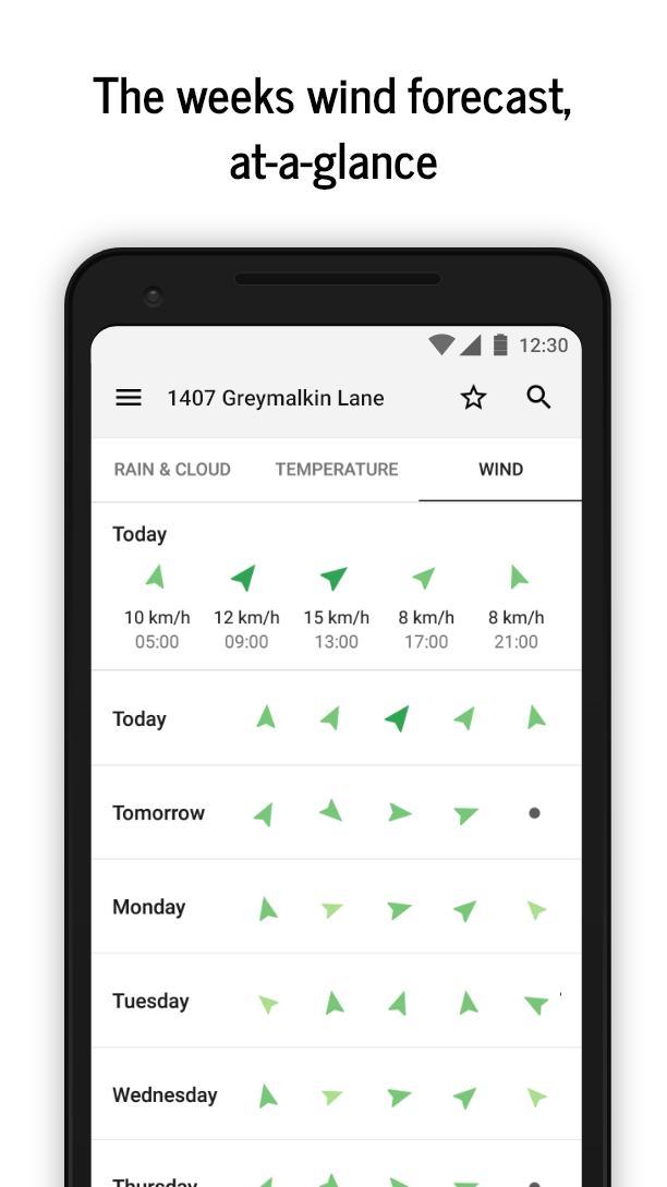 Forecaster - visual, accurate weather for the week screenshot image 5_funmod.online