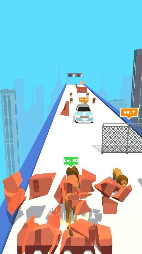 Lion Thrash 3D screenshot image 3_funmod.online