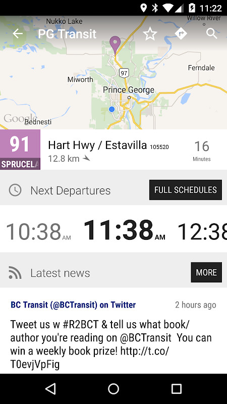 Prince George Bus - MonTransit screenshot image 1_funmod.online