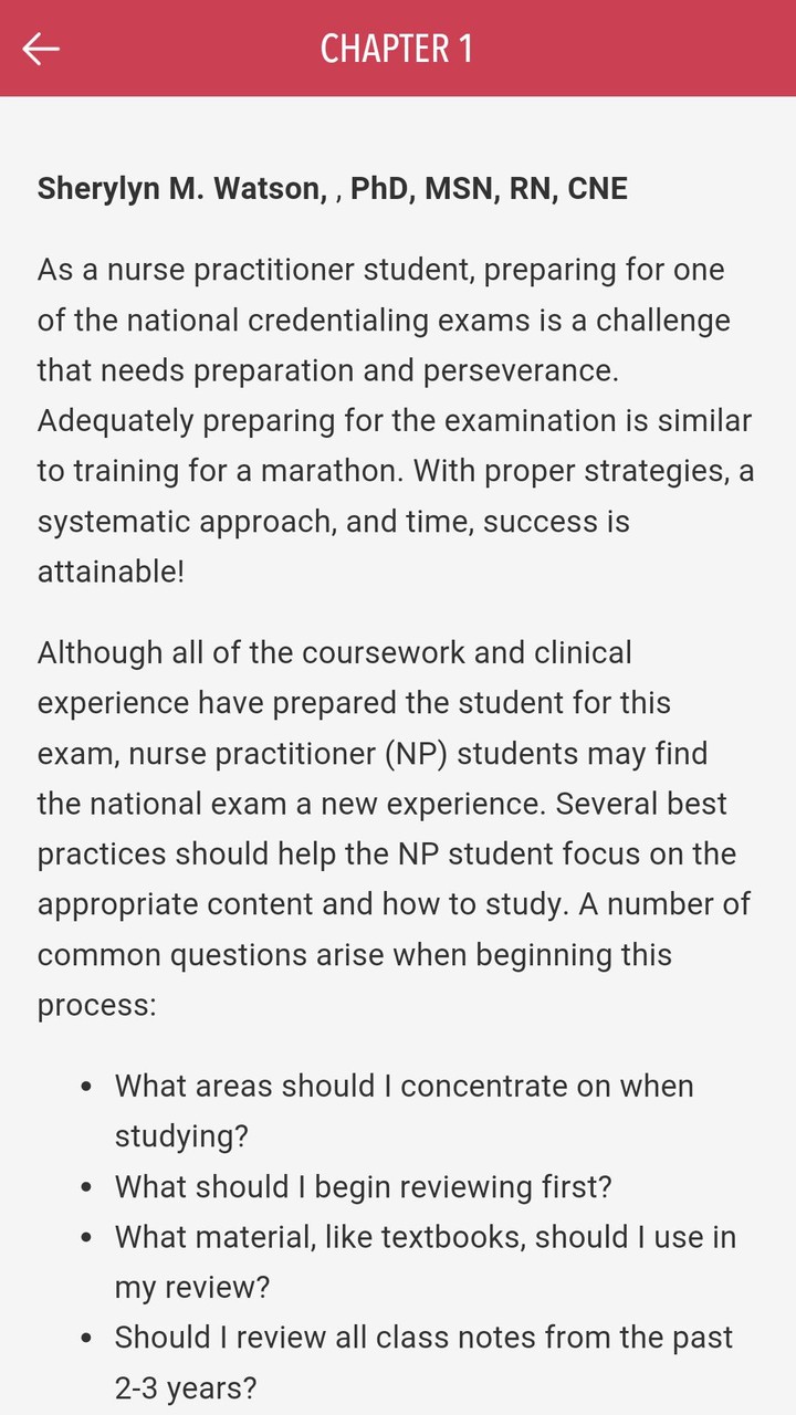 Family Nurse Practitioner Q&A screenshot image 5_funmod.online