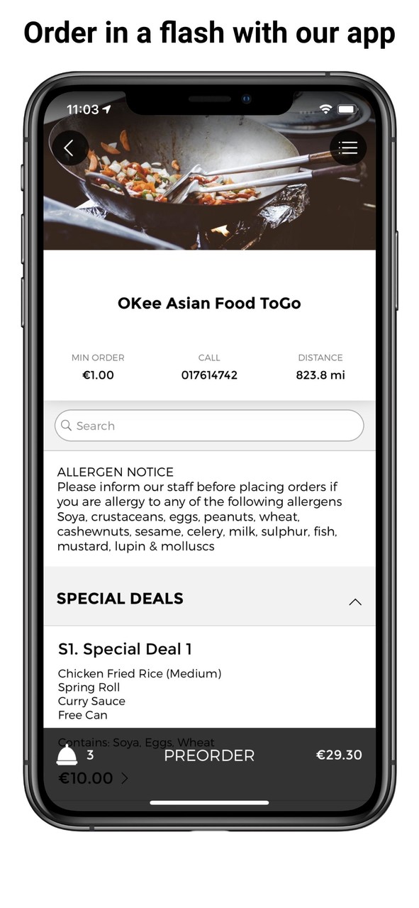 OKee Asian Food Togo screenshot image 7_funmod.online