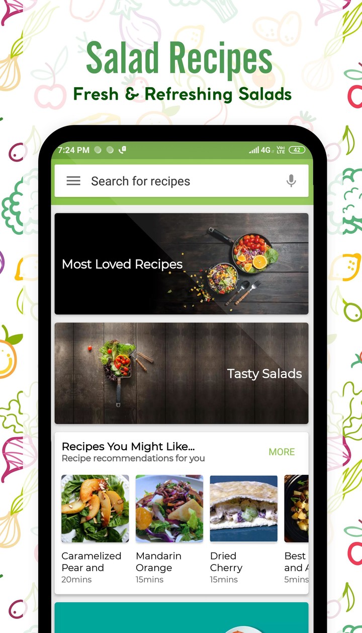 Salad Recipes screenshot image 5_funmod.online