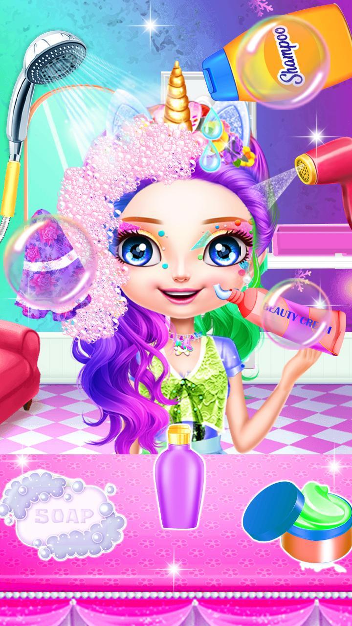 Princess Kids Makeup & DressUp screenshot image 4_funmod.online