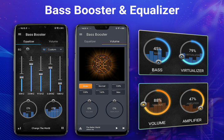 Equalizer Pro - Volume Booster & Bass Booster screenshot image 7_funmod.online