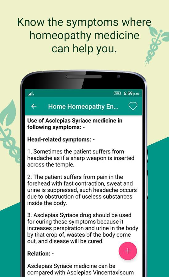 Homeopathic Medicines , Homeop screenshot image 4_funmod.online