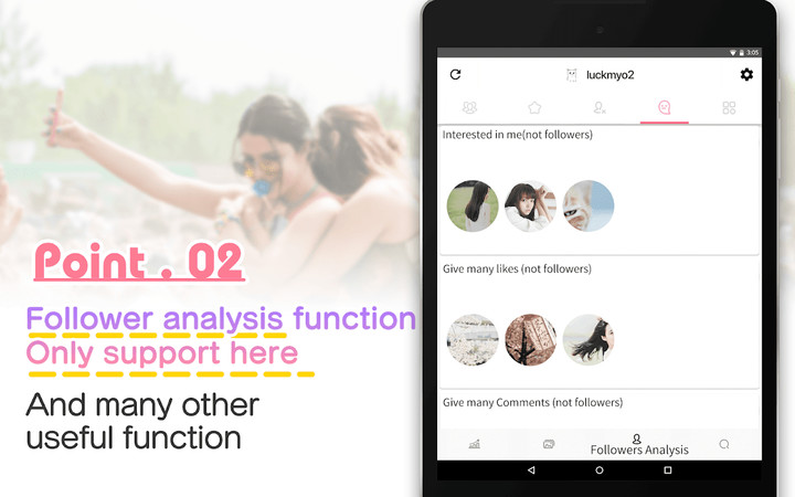 Followers & Unfollowers for Instagram screenshot image 6_funmod.online