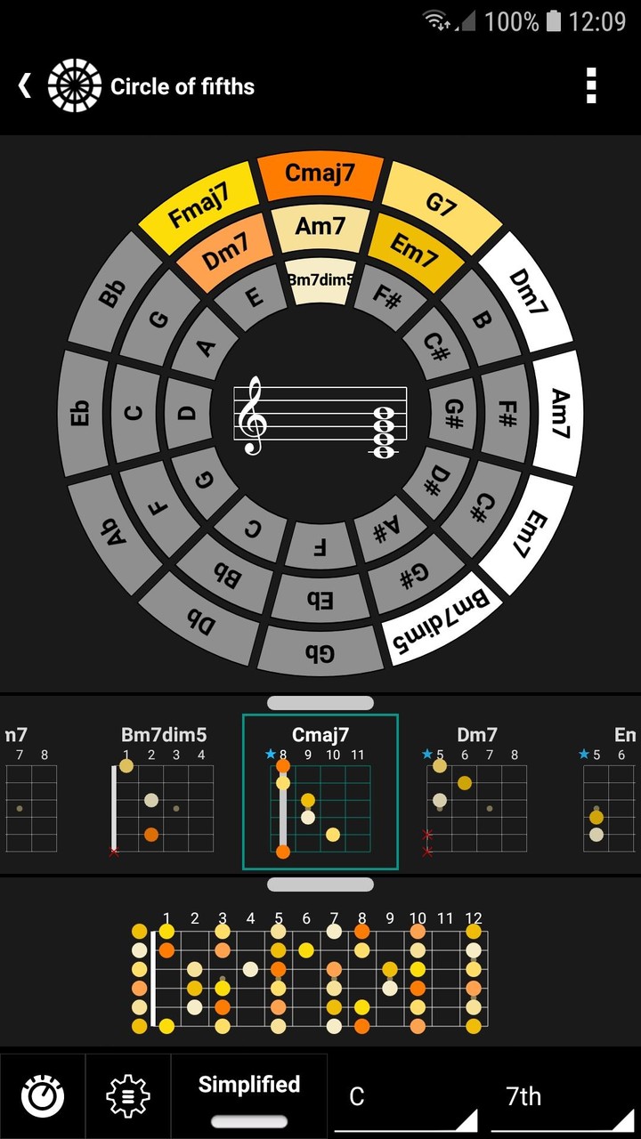 s.mart Circle of Fifths screenshot image 1_funmod.online