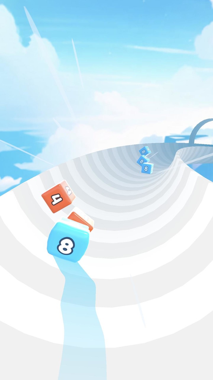 Jelly Tube Run 2048 screenshot image 5_funmod.online