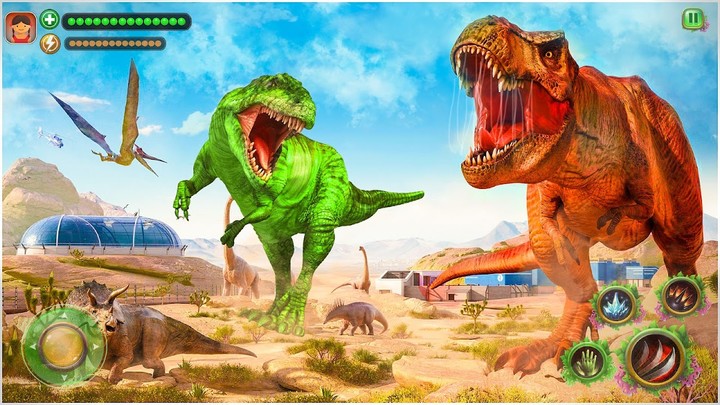 Dinosaur Sim: Dino Attack Game screenshot image 3_funmod.online