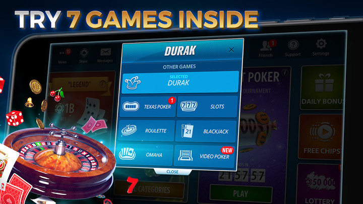 Durak Online by Pokerist screenshot image 5_funmod.online