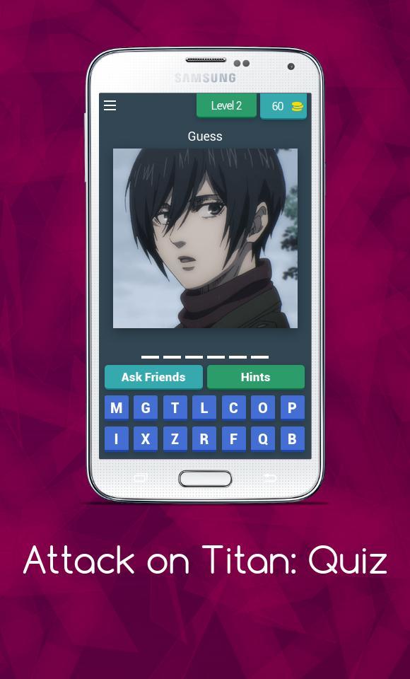 Attack on Titan: Quiz screenshot image 4_funmod.online