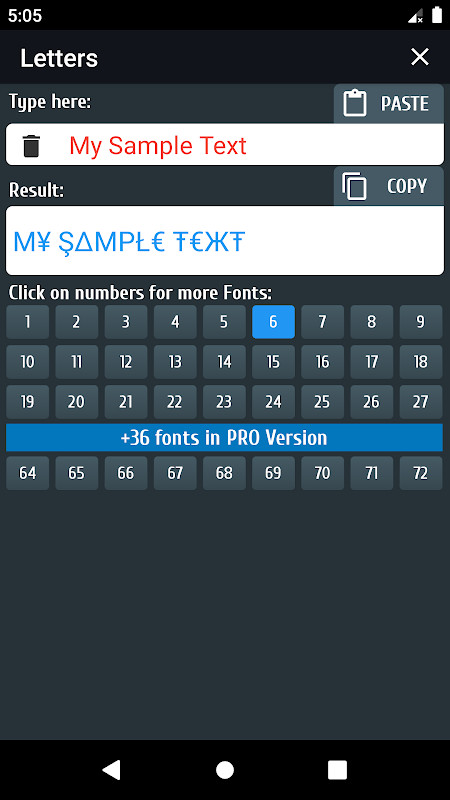 Cool text and symbols screenshot image 7_funmod.online