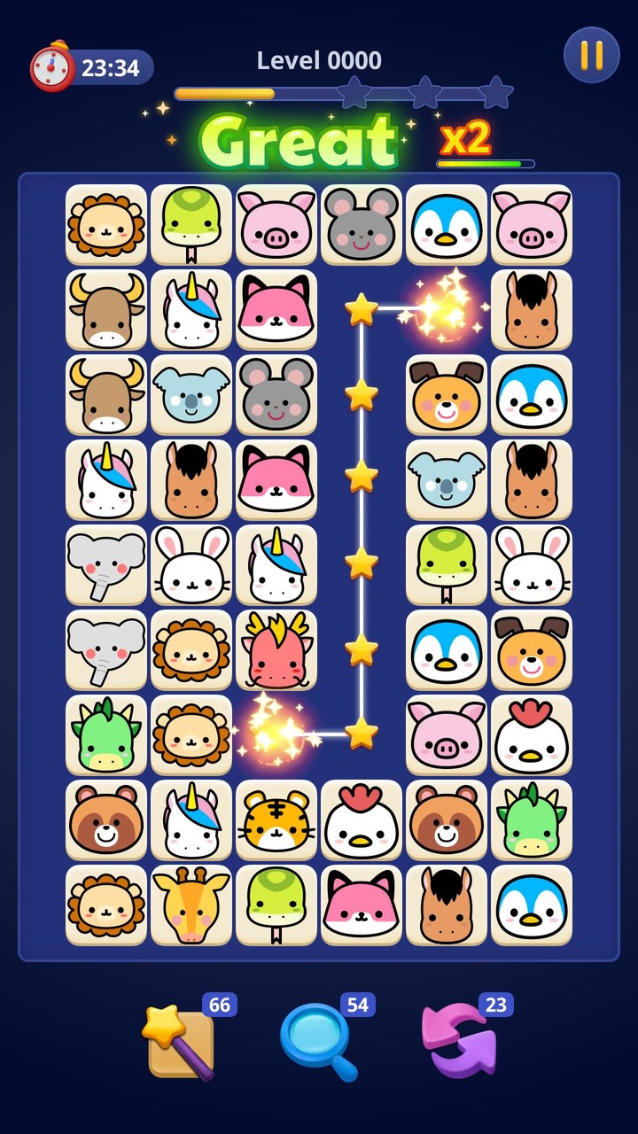 Animal Onet- Tile Connect screenshot image 2_funmod.online