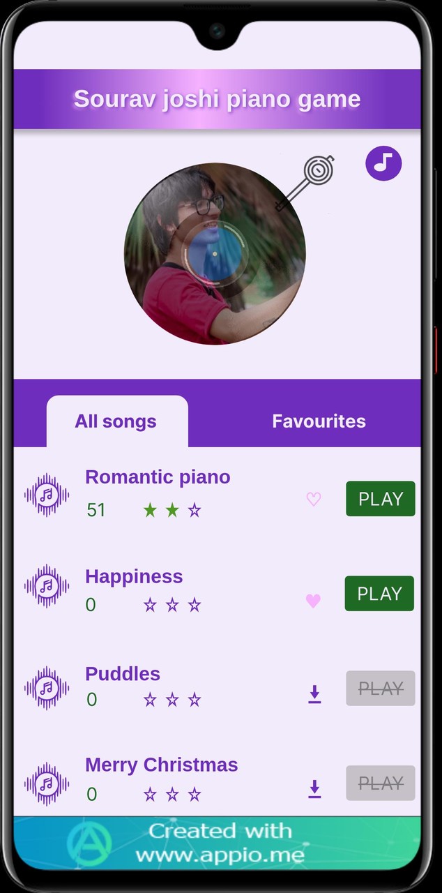 Sourav Joshi Piano Game screenshot image 3_funmod.online