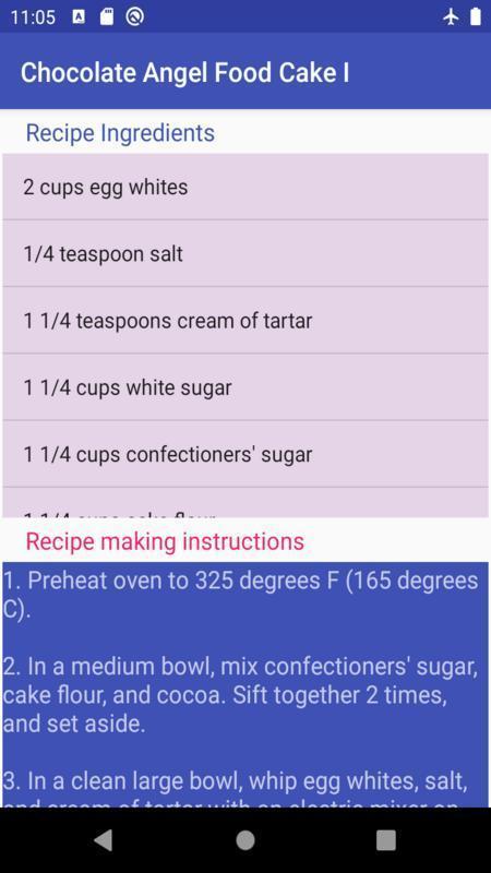 Angel food cake: cake recipe screenshot image 3_funmod.online
