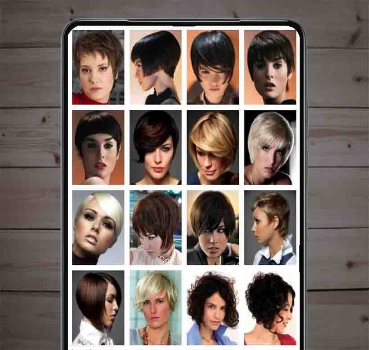 Short haircuts for women screenshot image 13_funmod.online