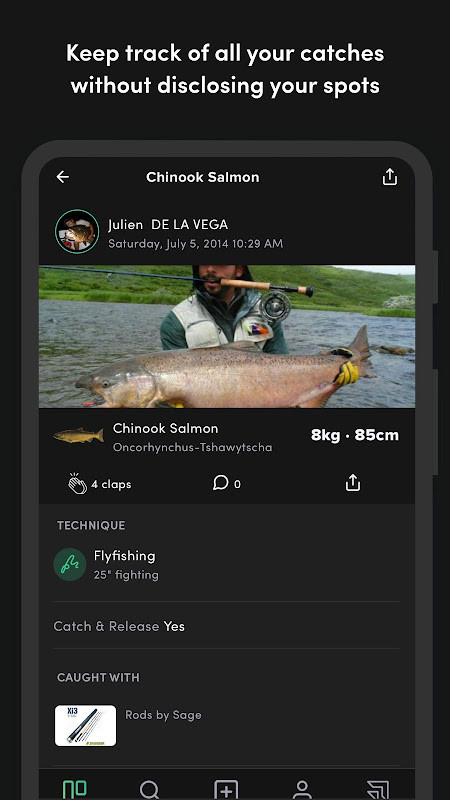 FishFriender - Social Fishing Log App screenshot image 5_funmod.online