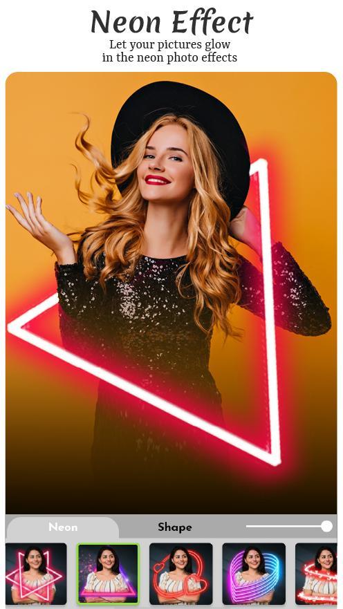 Neon & Drip Photo Maker screenshot image 1_funmod.online