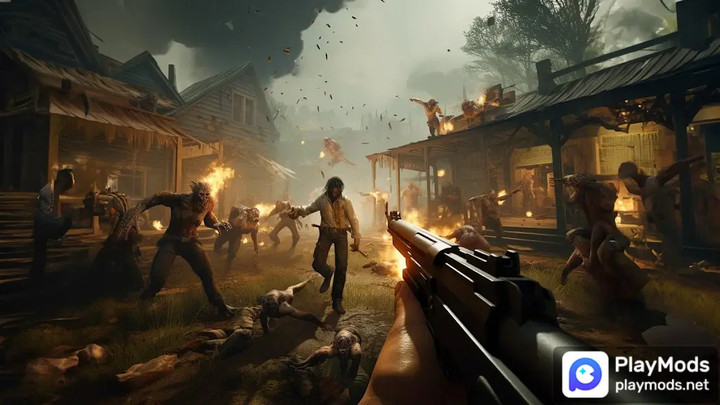 Last to Survival: Zombie games<span>(No Ads)</span> screenshot image 3_funmod.online