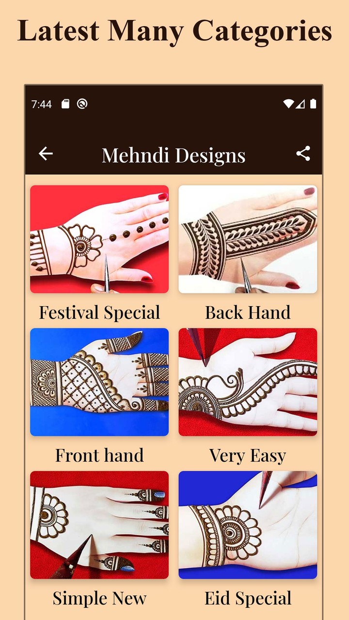 Mehndi Design 2022 screenshot image 8_funmod.online