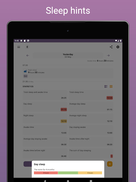 Simple Sleep Tracker screenshot image 7_funmod.online