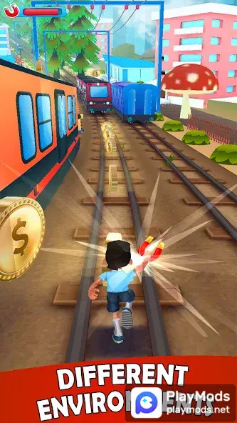 Subway escape: casual surfers<span>(Unlimited Money)</span> screenshot image 5_funmod.online